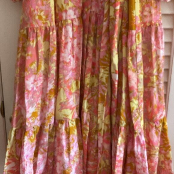 Kobi HALPERIN Jemma Print CORAL MULTI WOMAN Dress SIZE US XL NEW - Picture 11 of 12